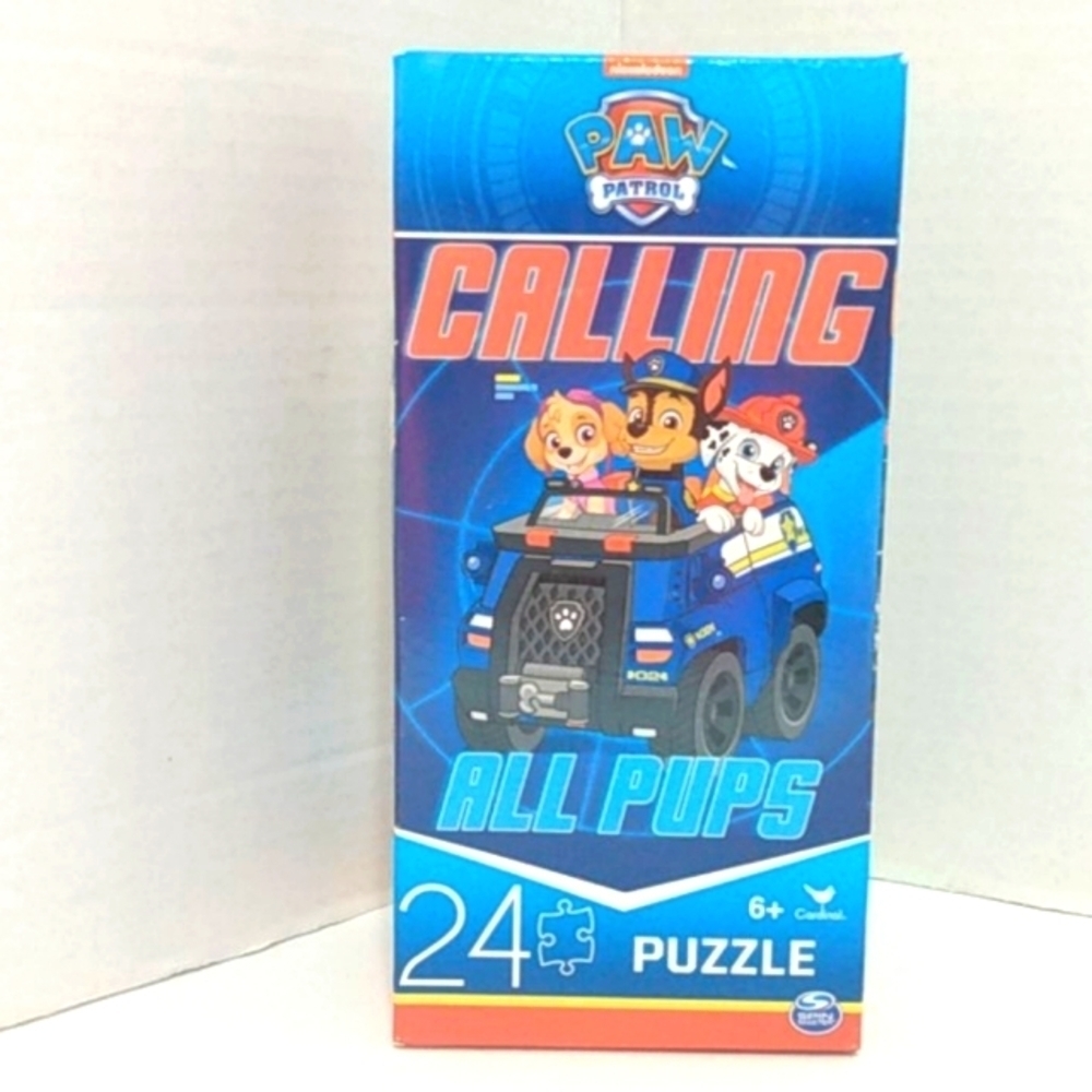 PAW PATROL Calling All Pups Kids Puzzle 24 PCS Ages 6+ NWT